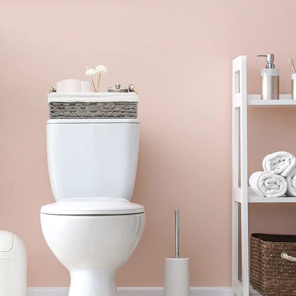 bathroom basket organizer