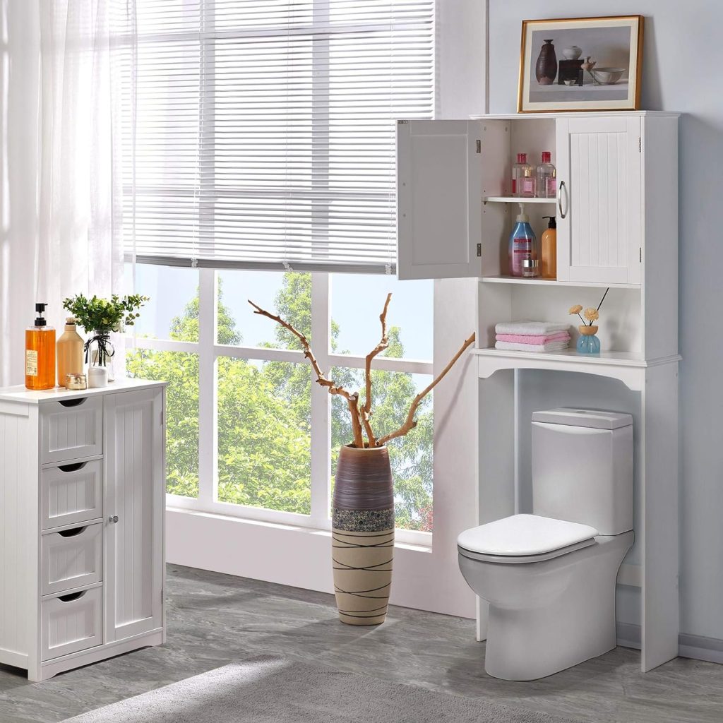 bathroom vertical space organizer