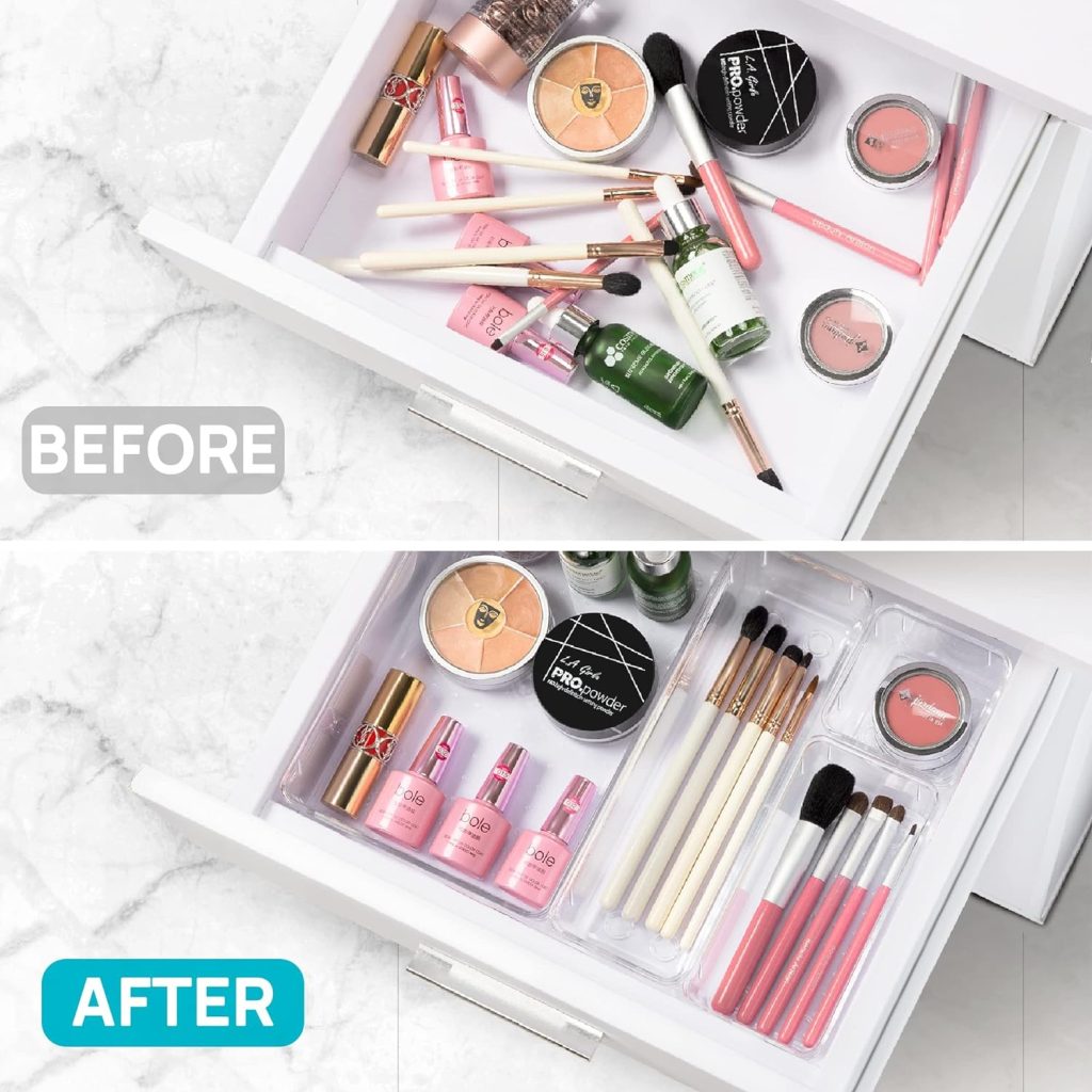bathroom draw organizer